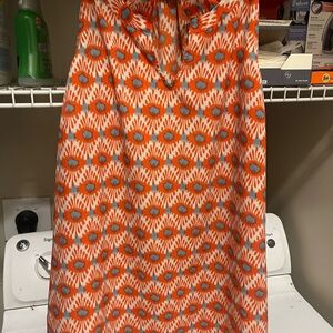 CAbi summer sleeveless blouse, large